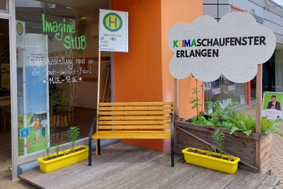 Die StUB im Klimaschaufenster Erlangen