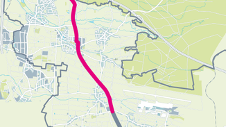 Die StUB-Strecke: Reutles