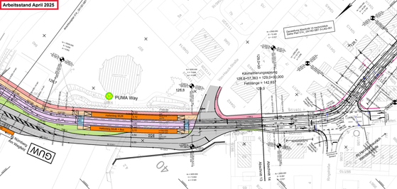 Technische Planung PUMA Way