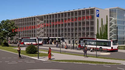 Visualisierung der Park & Ride-Anlage Reutles (Nürnberg)