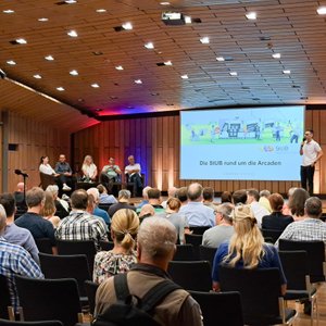 Lokalforum Arcaden 2024: Blick in den Saal