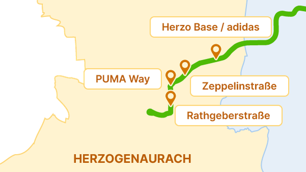 Fokusseite Herzo Hase bis Rathgeberstraße