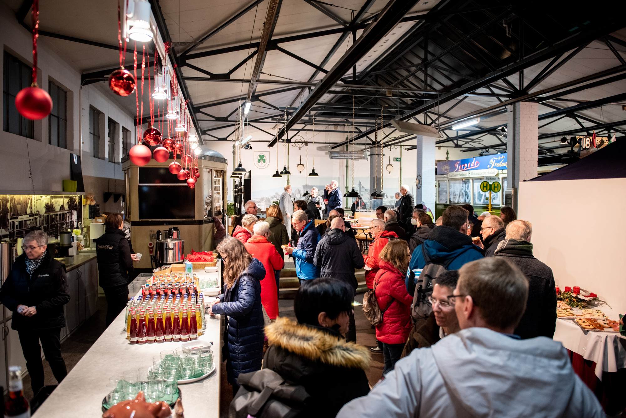 12. Dialogforum: Blick ins Straßenbahndepot