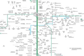 Darstellung der Buslinie 296 in Erlangen