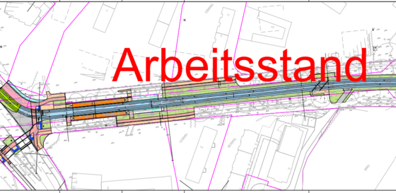 Aktueller Planungsstand: Haltestelle Gebbertstraße