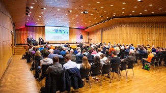 14. Dialogforum: Blick in den Saal