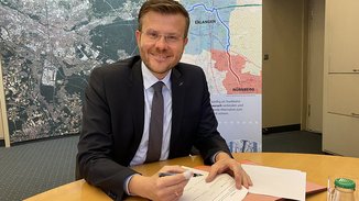 Unterzeichnung Zweckvereinbarung Ostast