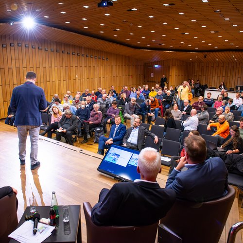 14. Dialogforum: Blick von der Bühne